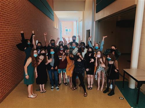 Utley MS Theatre Earns 2nd Place at District UIL One-Act Play Competition 
